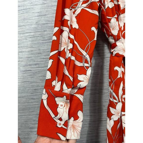 NWTS REISS Tilda Print Shirt Dress / Size-4 - Picture 7 of 16